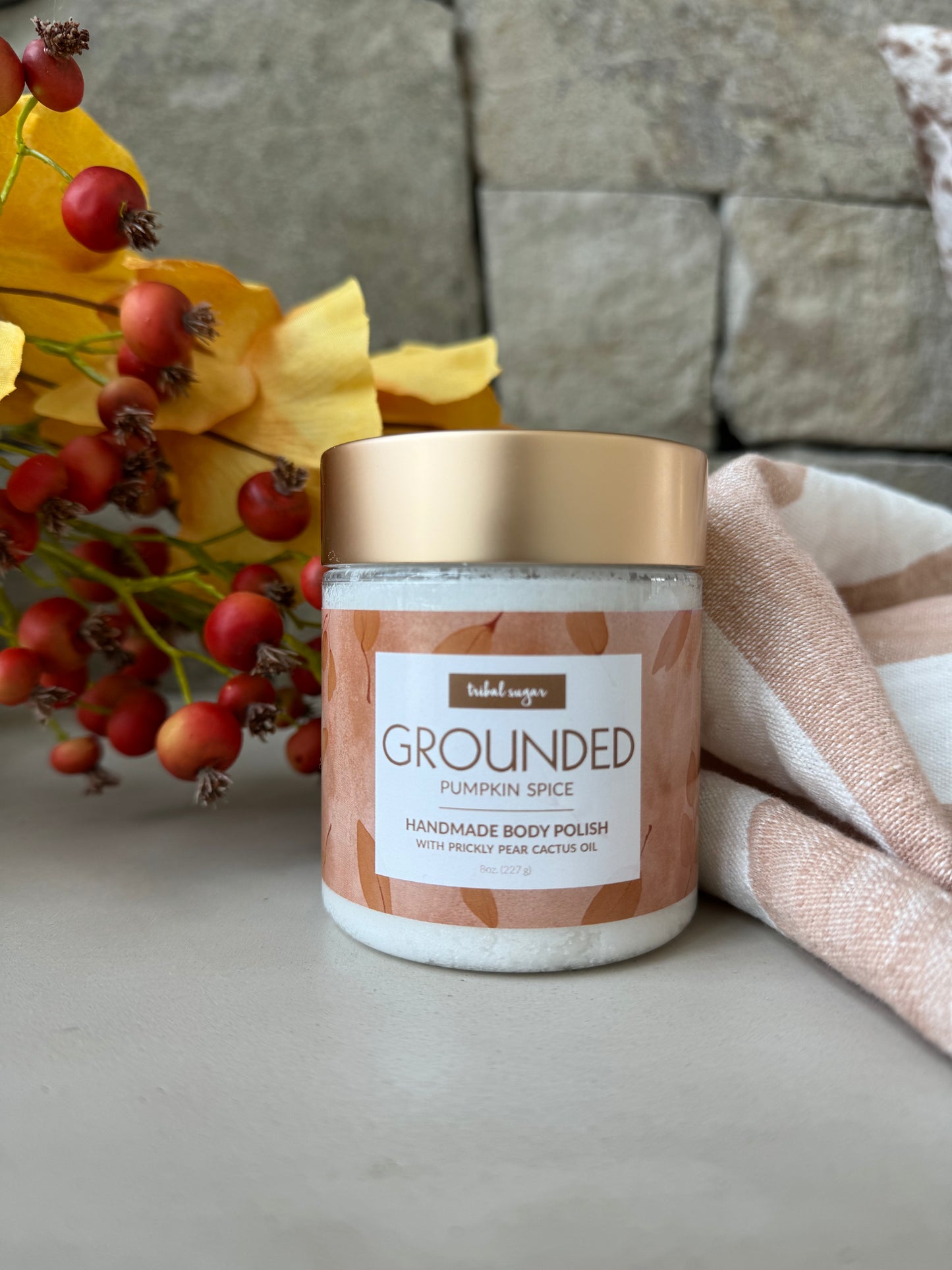 BODY POLISH- GROUNDED (Pumpkin Spice)