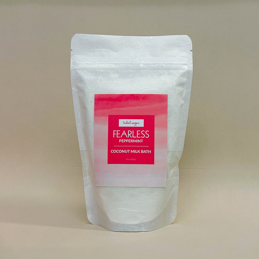 COCONUT MILK BATH - FEARLESS (PEPPERMINT)