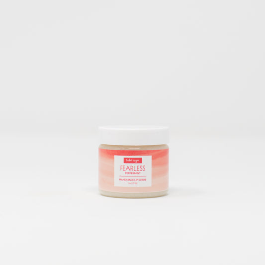 LIP SCRUB- FEARLESS (PEPPERMINT)