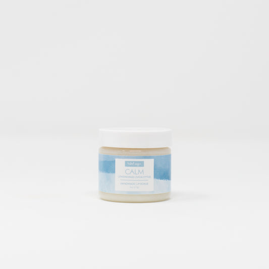 LIP SCRUB- CALM (LEMONGRASS EUCALYPTUS)