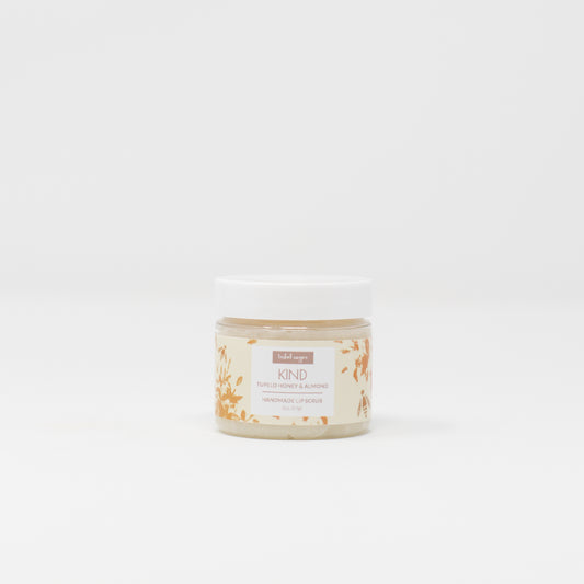 LIP SCRUB- KIND (TUPELO HONEY AND ALMOND)