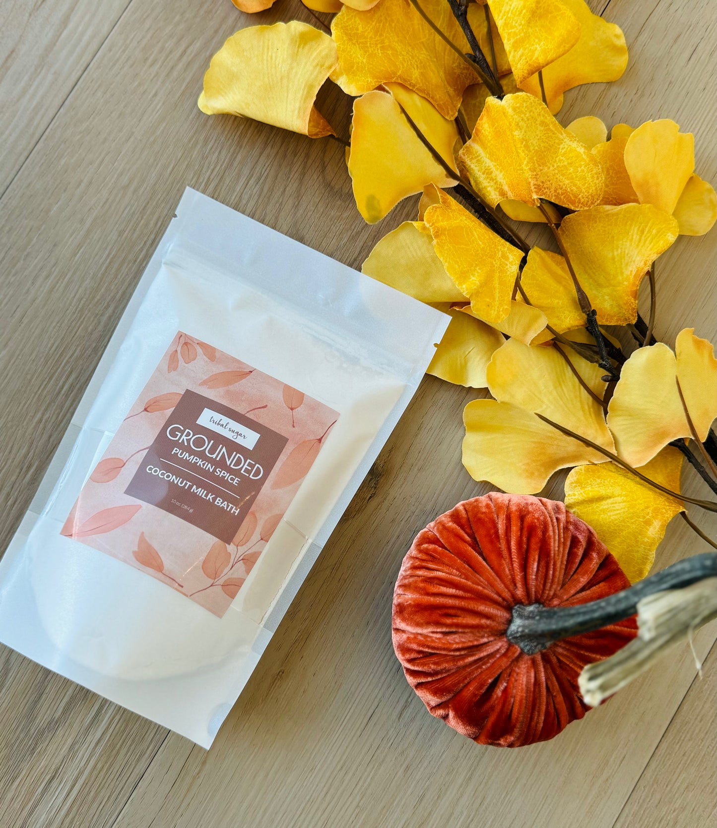 COCONUT MILK BATH - GROUNDED (Pumpkin Spice)