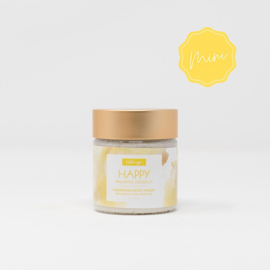 MINI BODY POLISH - HAPPY (PINEAPPLE COCONUT)