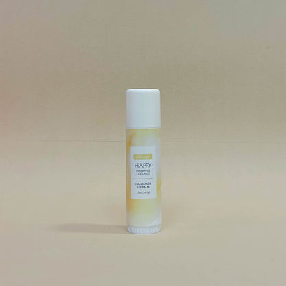 JUMBO LIP BALM- HAPPY (PINEAPPLE COCONUT)