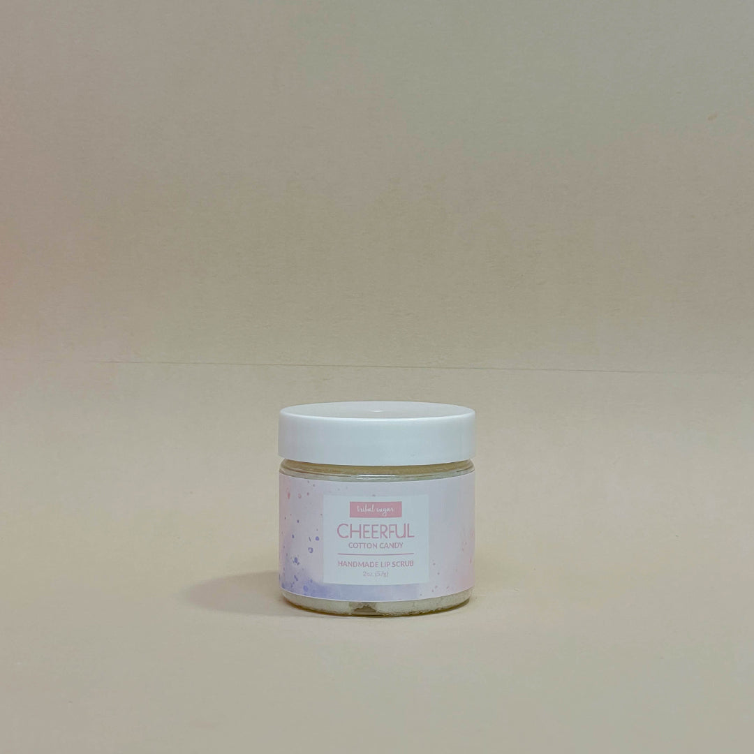 LIP SCRUB- CHEERFUL (COTTON CANDY)