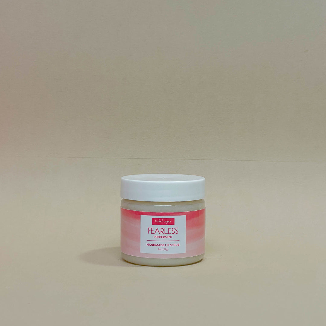 LIP SCRUB- FEARLESS (PEPPERMINT)