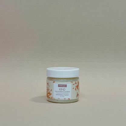 LIP SCRUB- KIND (TUPELO HONEY AND ALMOND)