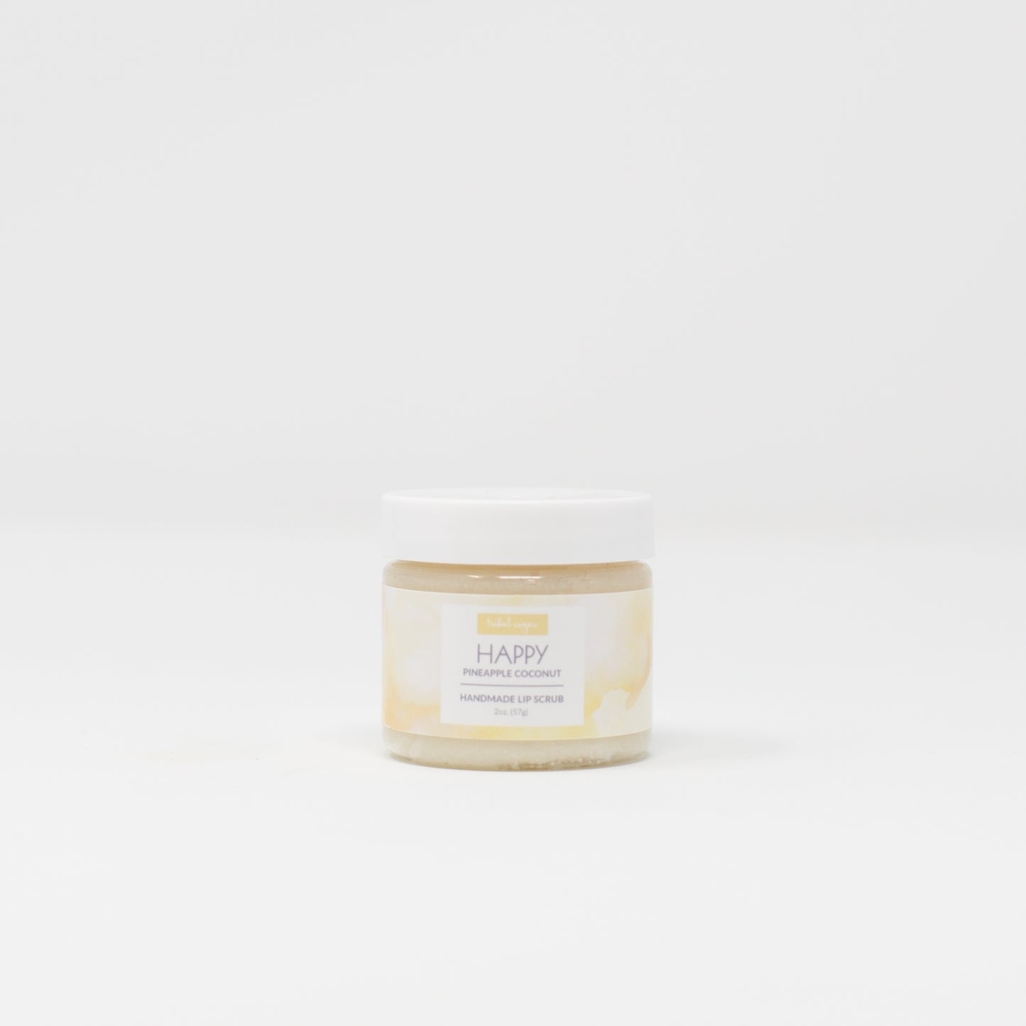 LIP SCRUB- HAPPY (PINEAPPLE COCONUT)