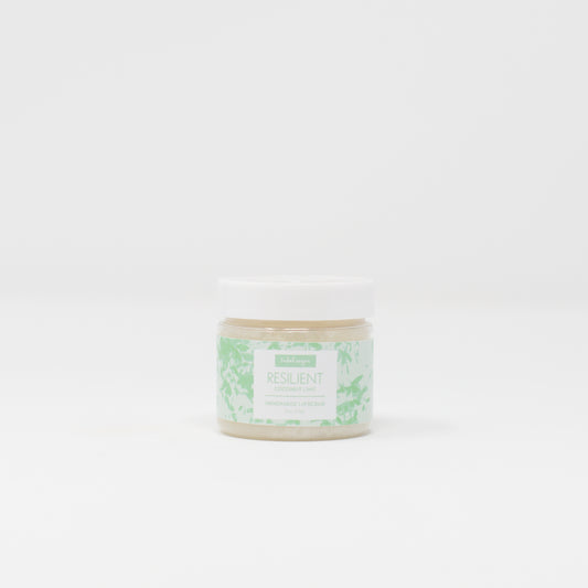 LIP SCRUB- RESILIENT (COCONUT LIME)